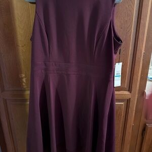 Calvin Klein Rich Purple Midi Dress 16